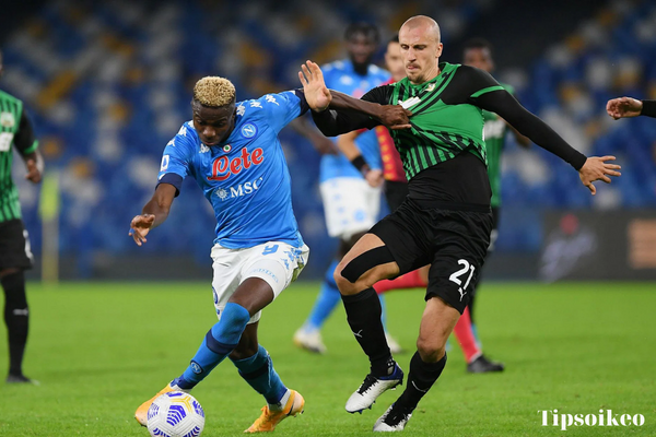 Tip bóng đá Napoli vs Sassuolo - Tip kèo châu Á
